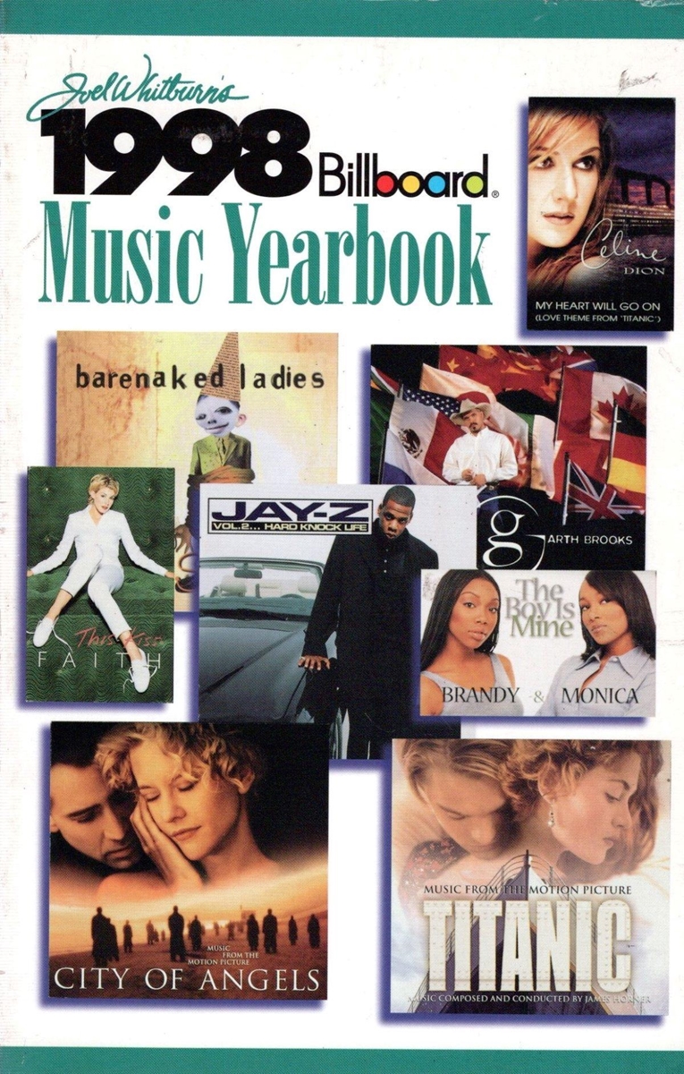 1998 Billboard Music Yearbook de Joel Whitburn 1998 Billboard Music