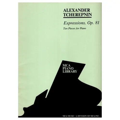 Expressions - Op.81 - ten pieces for piano