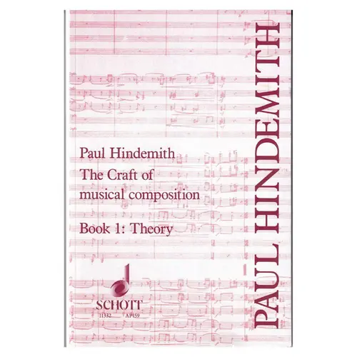 The Craft Of Musical Composition Bk.1 - Theory
