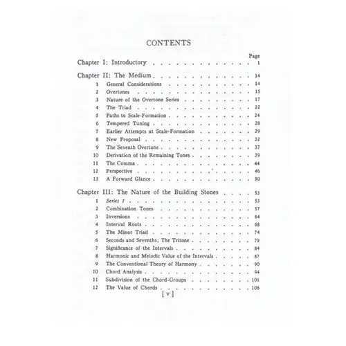The Craft Of Musical Composition Bk.1 - Theory