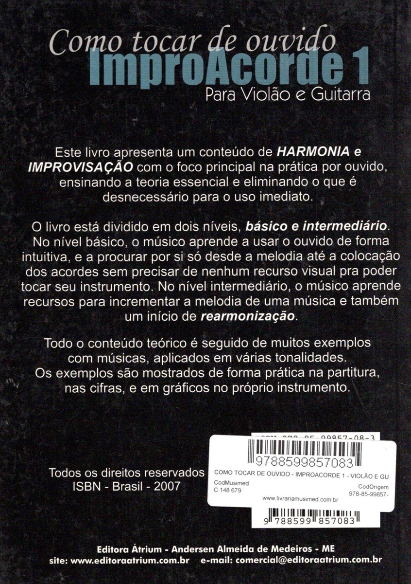 Improvisacao Aula 3 PDF, PDF, Acorde (música)