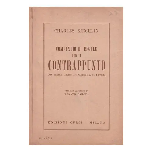 Compendio di regole per il contrappunto
