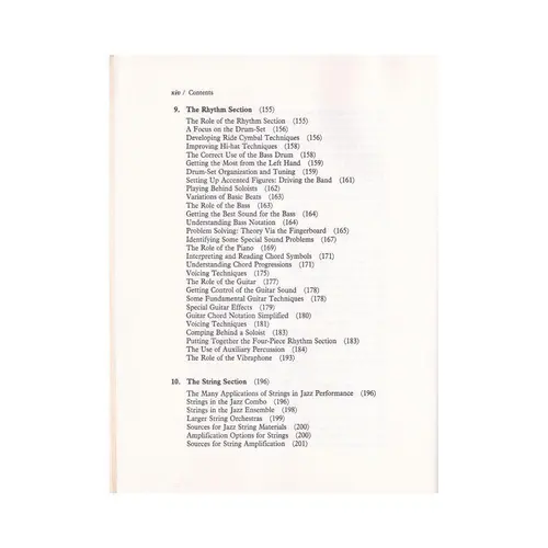Complete Guide To Instrumental Jazz Instruction