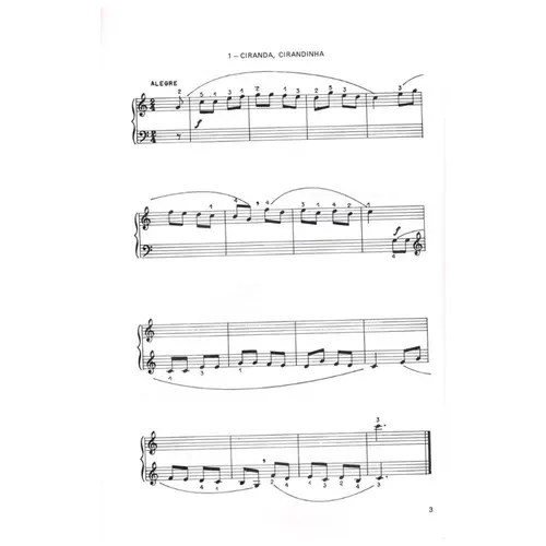 Ciranda, Cirandinha Para Jovens Pianistas