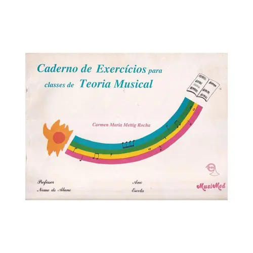 Caderno de exercícios para classes de teoria musical