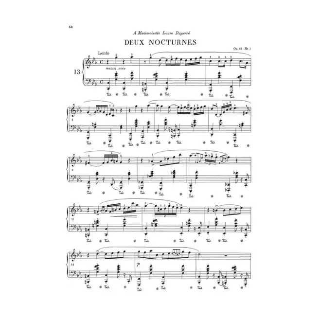 Noturnos Paderewski para piano de Frederic Chopin - Nocturnes