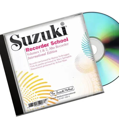 Suzuki Recorder School (Alto Recorder) vol. 1 e 2 (CD)