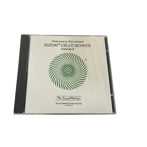 Suzuki Cello School - Vol.06 (Cd Somente)