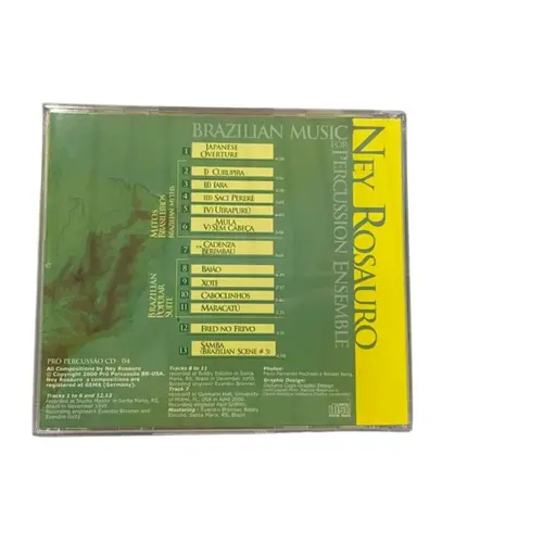 Brazilian Music For Percussion Ensemble