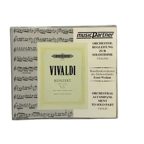 Violin Concerto In A Minor - Cd (Accompaniment)