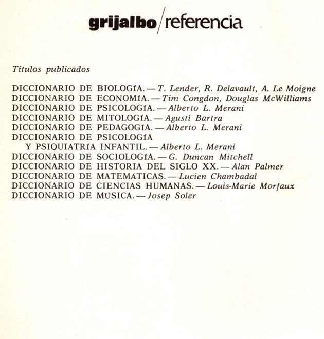 Diccionario De Musica, de Josep Soler - Diccionario De Musica - Edição  Antiga. - Grijalbo