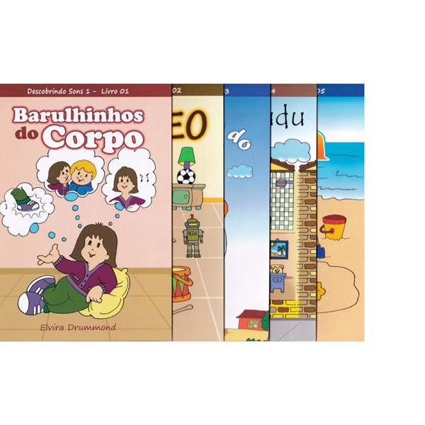 COLORINDO SONS KIT VOL. 2 - Livro do Professor + Livro do aluno + áudios  online - Elvira Drummond - Recanto Musical