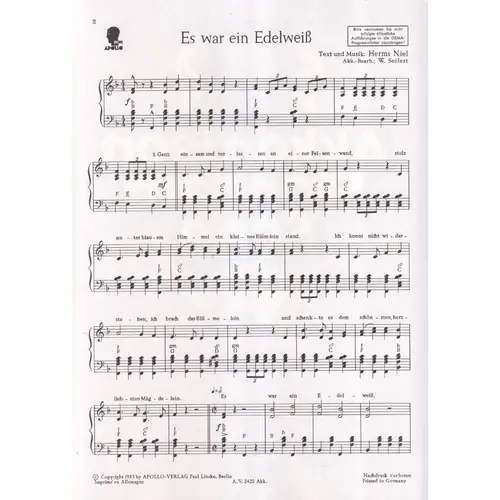 Akkordeon Standard Serie Heft 7