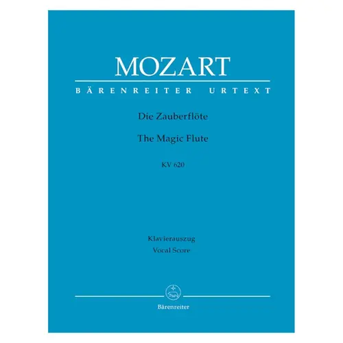 Die Zauberflote - Kv 620 -  Vocal Score - Urtext