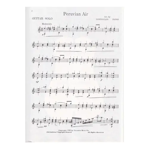 Five Solos For Guitar