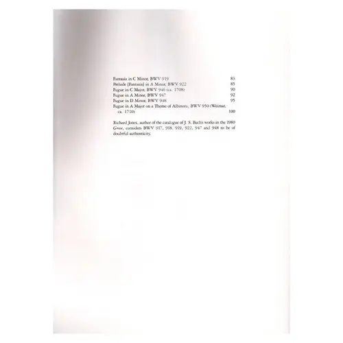 Italian Concerto/Chromatic Fantasia und Fugue