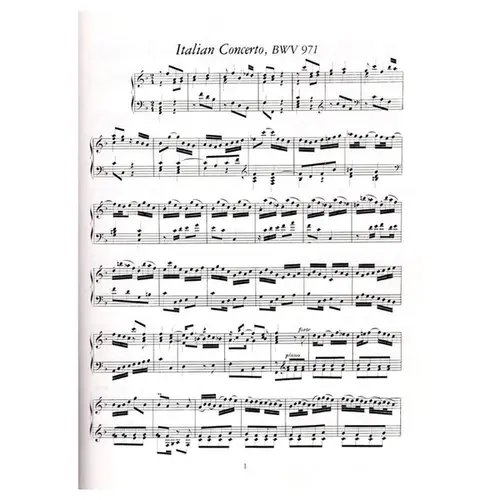 Italian Concerto/Chromatic Fantasia und Fugue