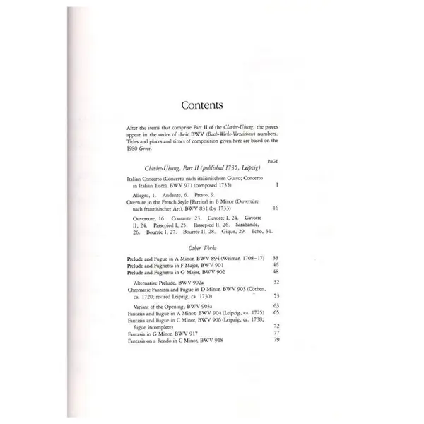 Italian Concerto/Chromatic Fantasia und Fugue