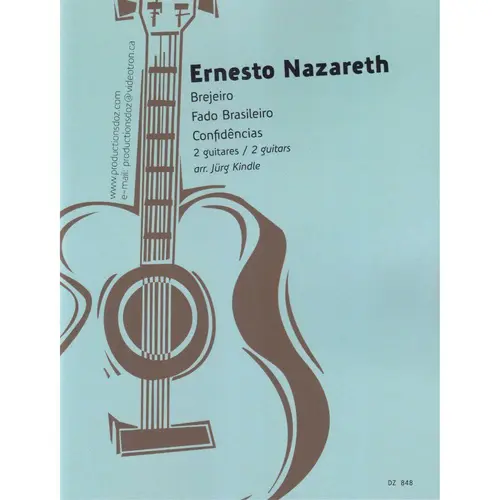 Ernesto Nazareth - 2 Guitars  (Brejeiro,Fado,Confidências)