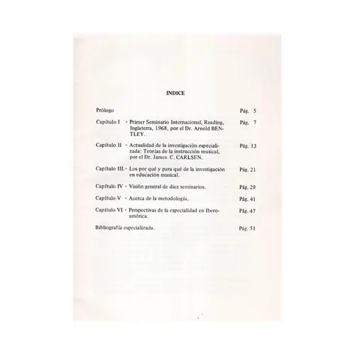 Educacion Musical e Investigacion Especializada