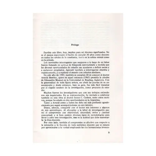 Educacion Musical e Investigacion Especializada