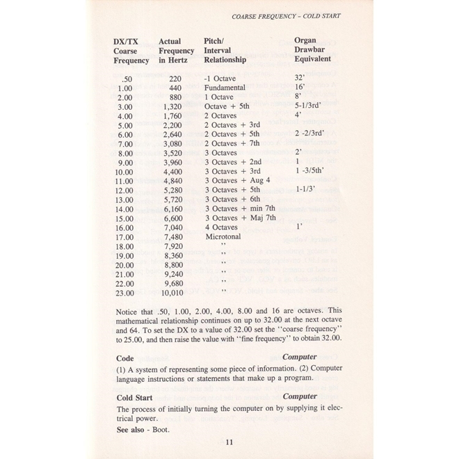 Electronic Music Dictionary dicionário de música eletrônica, de Steve Leonard e Bo Tomlyn