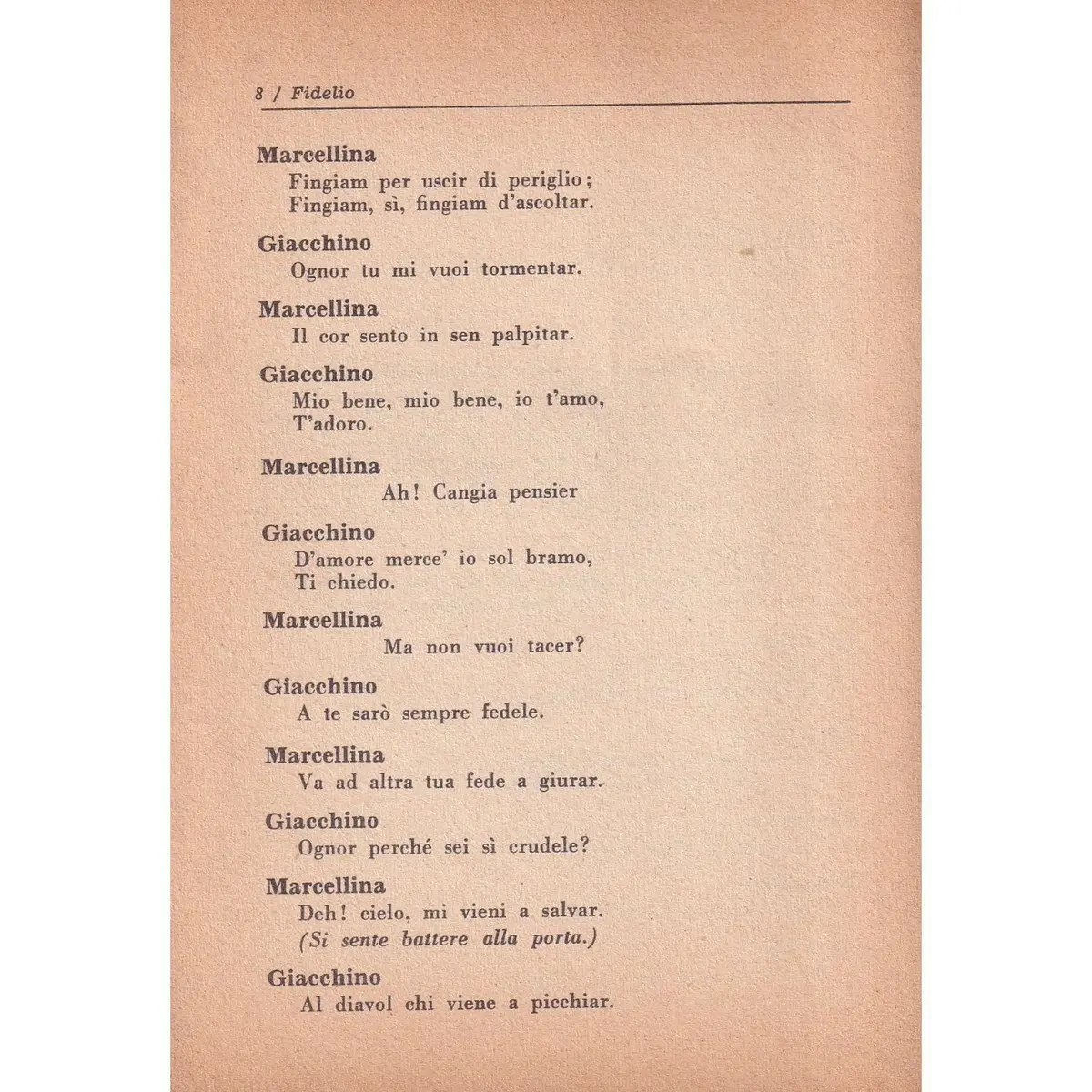 Fidelio (Libreto)