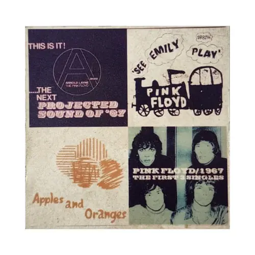Foto Imã Disco Pink Floyd - The Is It/See Emily Play/Apples And Orange/The First 3 Singles