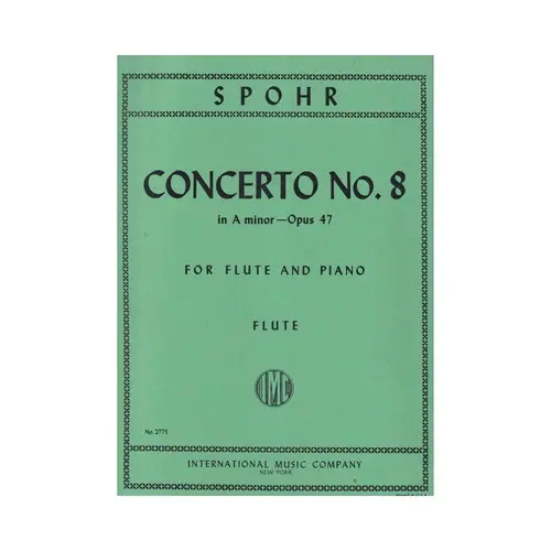 Concerto N.8 In A Minor Op.47 (Flute)