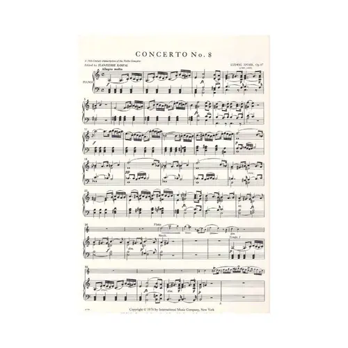 Concerto N.8 In A Minor Op.47 (Flute)