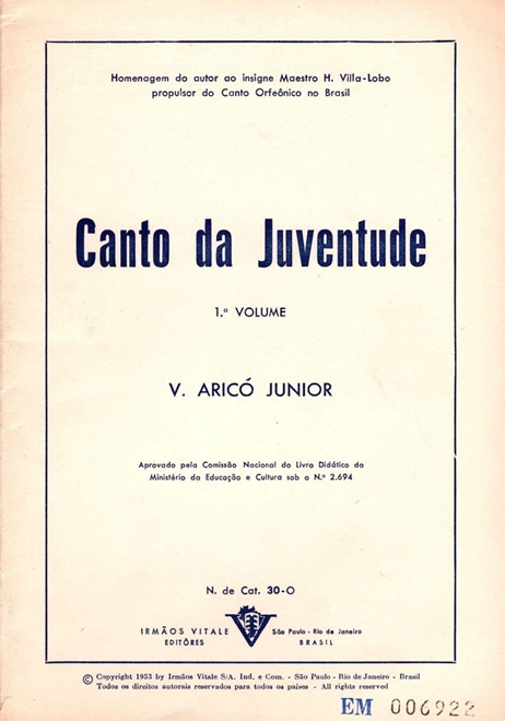 Canto da música antiga - Raridades Musicais