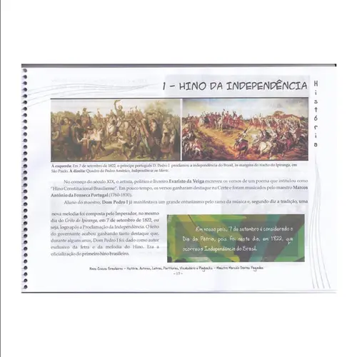 Hinos Cívicos Brasileiros. Inclui CD
