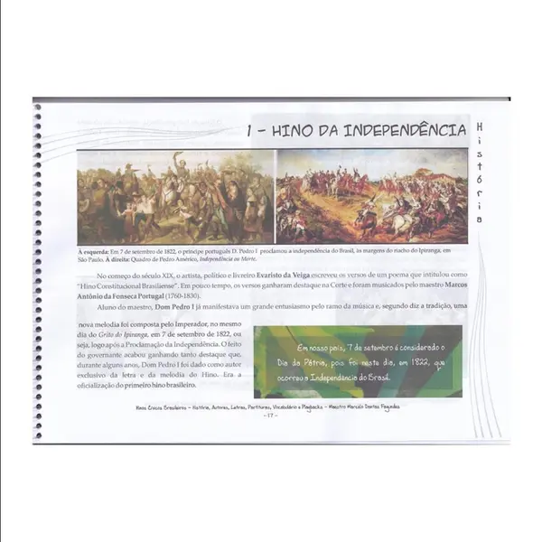 Hinos Cívicos Brasileiros. Inclui CD