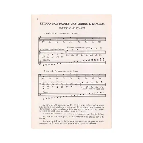 Iniciação Musical Com Anotações  (Edição Antiga)