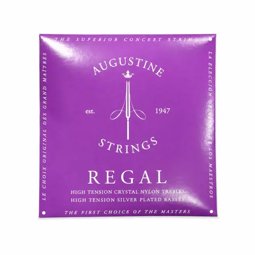 Encordoamento Para Violao Nylon Augustine Regal Blue - Tensão Alta