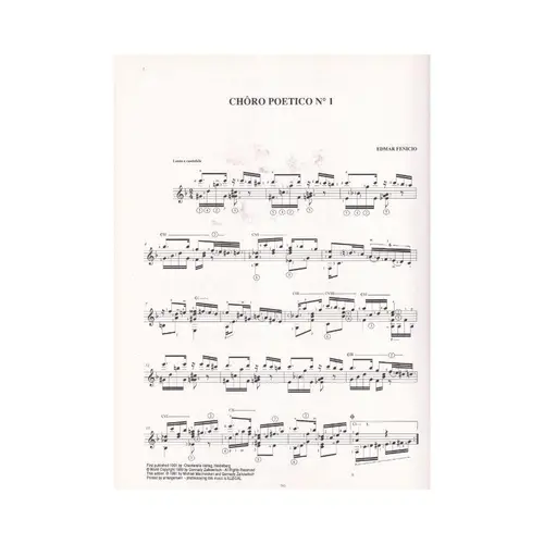 Choros Poeticos Nos.1 e 2