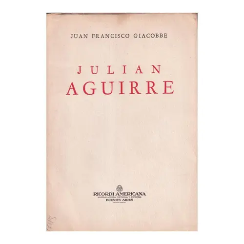 Julian Aguirre   - Em Espanhol