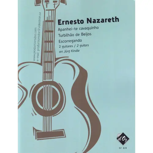 Ernesto Nazareth 2 Guitars (Apanhei-Te Cavaquinho, Turbilhao De Beijos,Escorregando)