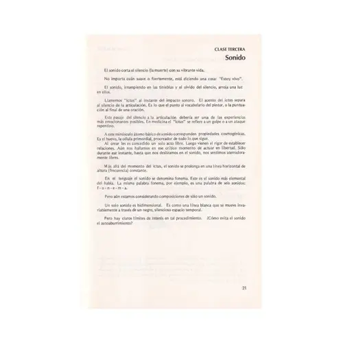 Limpieza de Oidos - notas para un curso de música experimental