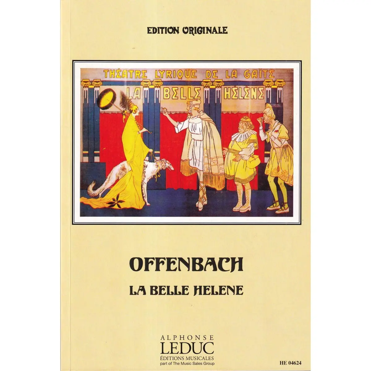 La Belle Helene - vocal score