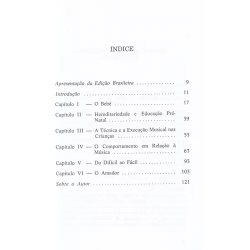 A Música e A Criança