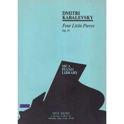 Four Little Pieces - Op.14