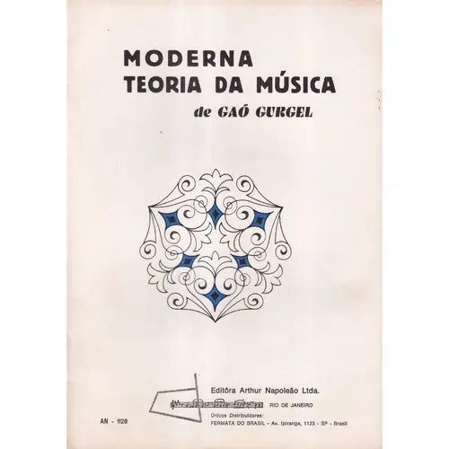 Moderna Teoria da Musica - Edição Antiga