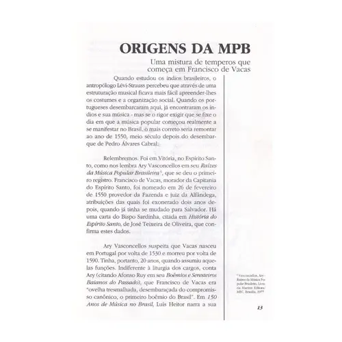 MPB - Caminhos da Arte Brasileira Mais Reconhecida no Mundo 2°Edição