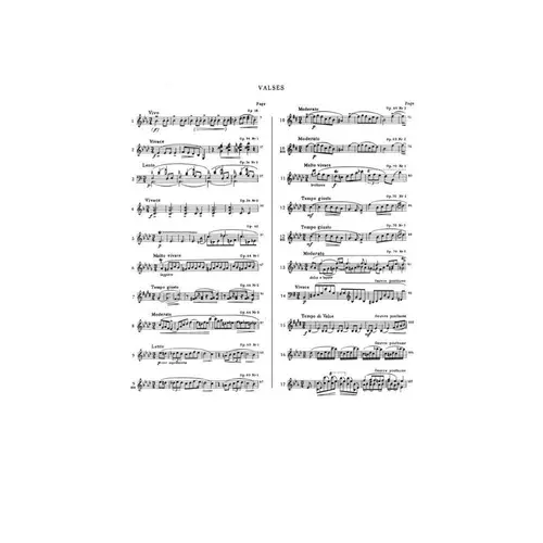 Waltzes - Complete Works IX - Revisão Paderewski