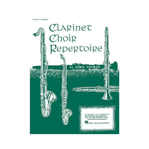 Clarinet Choir Repertoire - Fourth Bb Clarinet