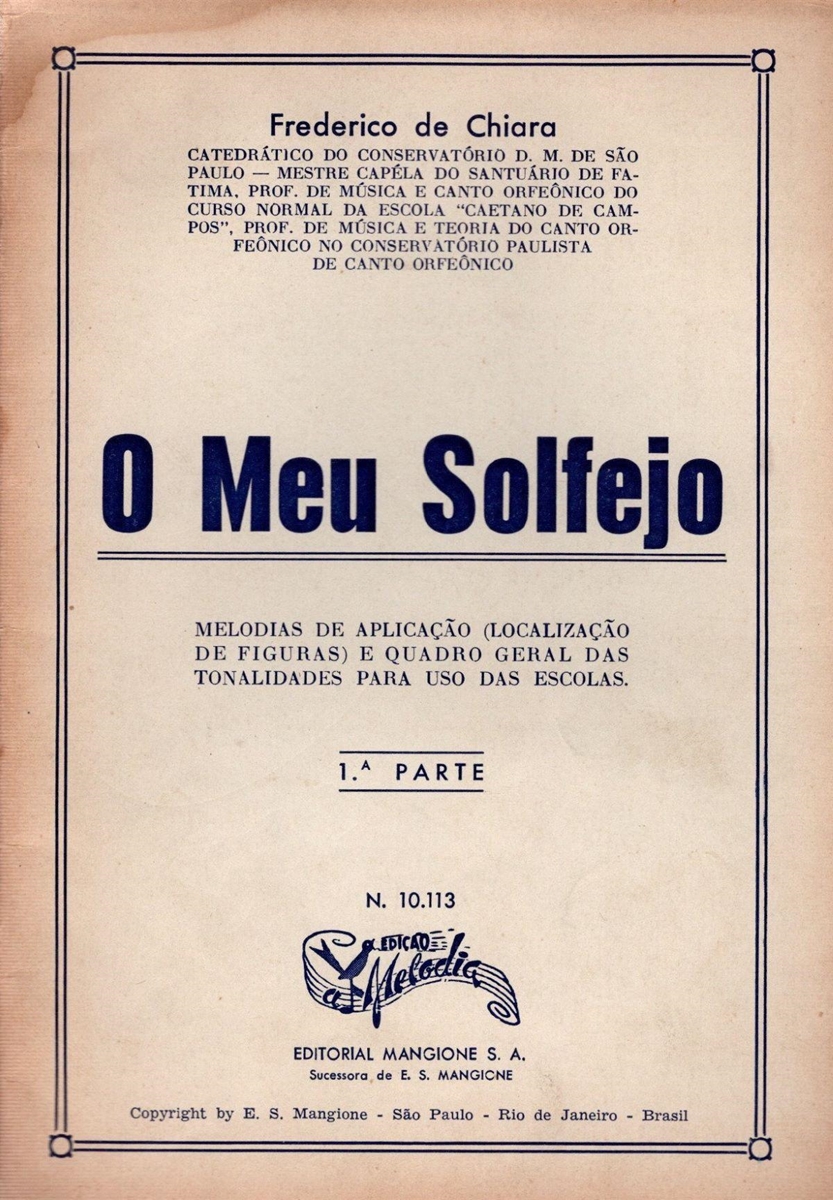 Canto da música antiga - Raridades Musicais