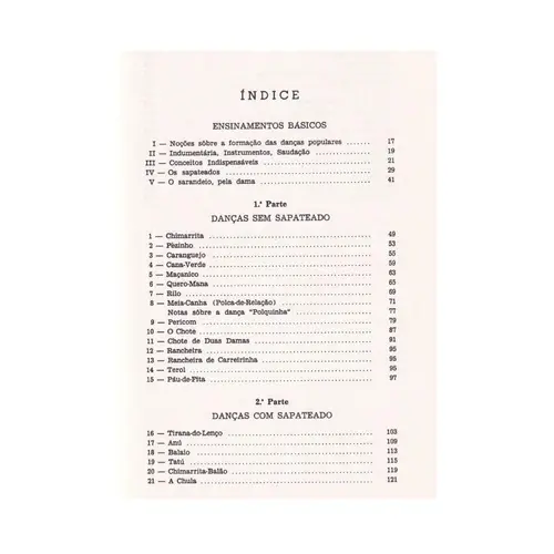 Manual de Danças Gauchas - Edição Antiga