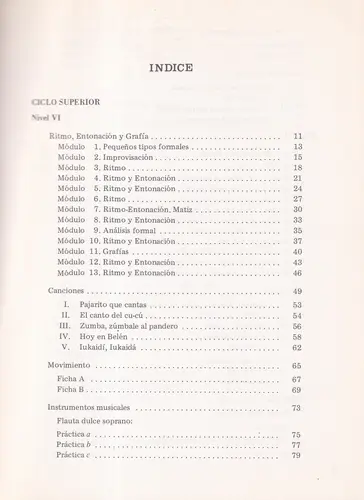 Musica para Los Ciclos - Superior-Prof.