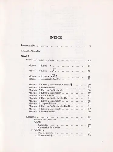 Musica para Los Ciclos Basicos - Inicial-Prof.